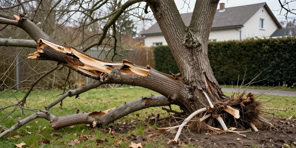 Arbre penché après le mistral : les 3 erreurs qui coûtent cher aux propriétaires et comment les éviter