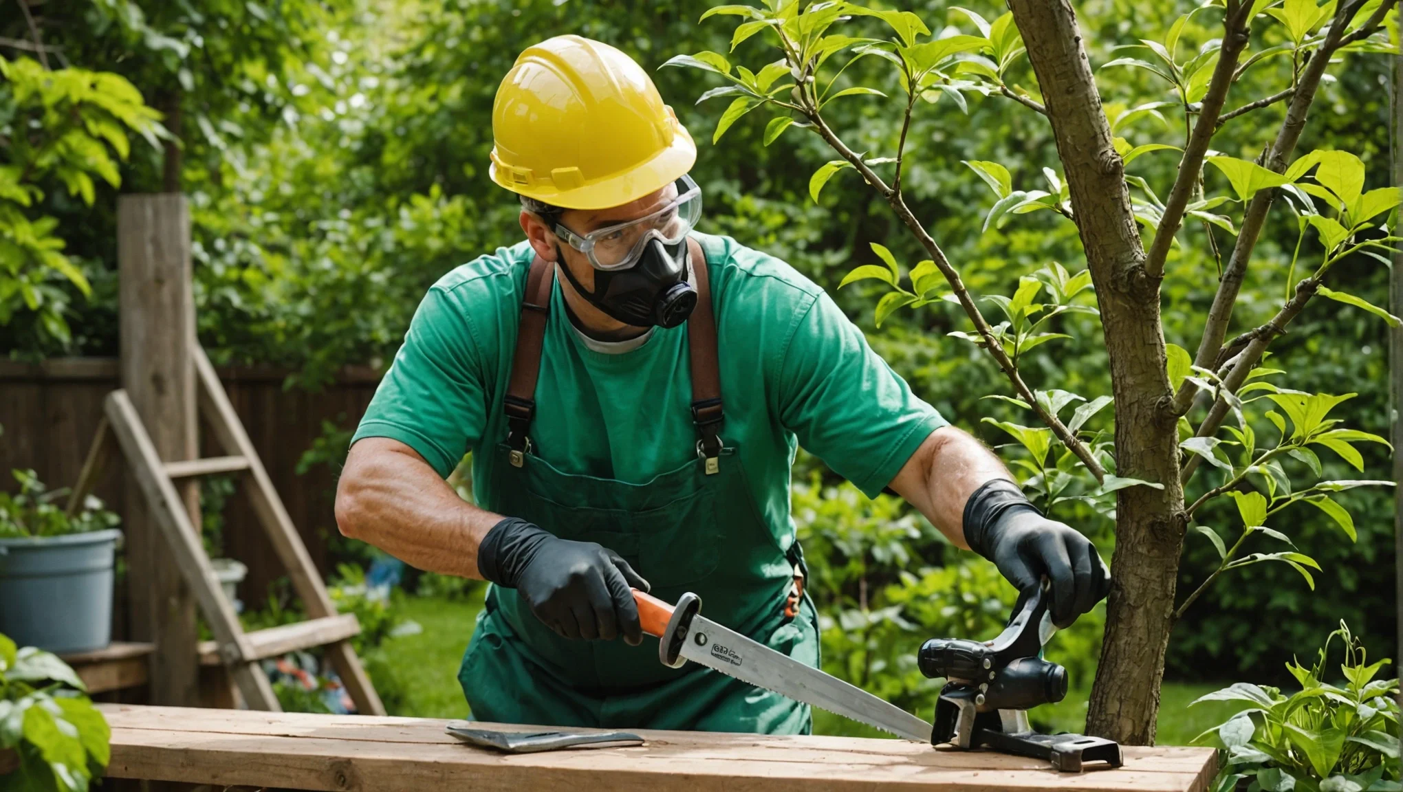 Comment Assurer la Sécurité lors de l'Élagage de Votre Jardin à la Maison